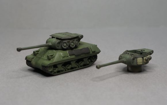 M36 tank destroyer /w option turret green